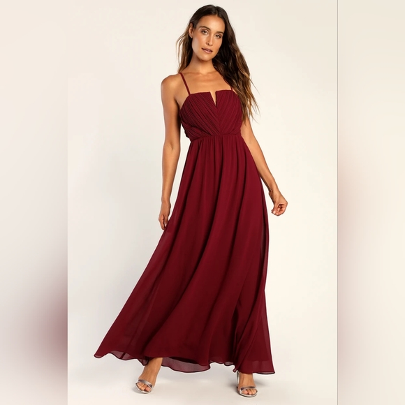 Loving the Memory Plum Purple Sleeveless Maxi Dress - Picture 1 of 5
